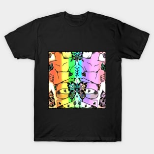 Pastel Nervous Butterfly T-Shirt